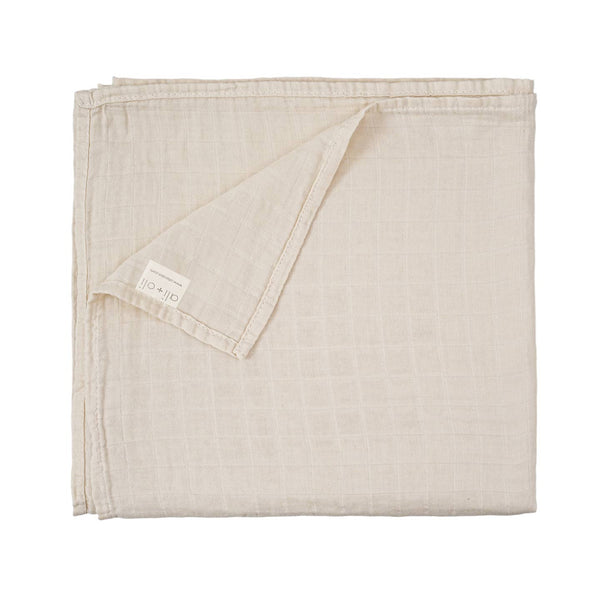 Cream Muslin Swaddle