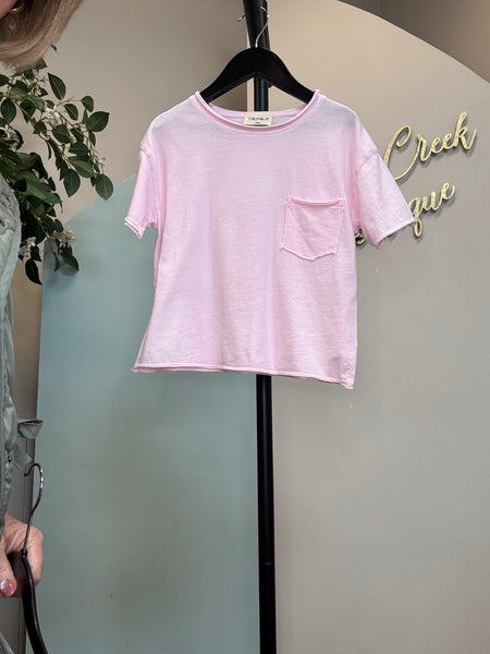 Pocket Tee - Pink