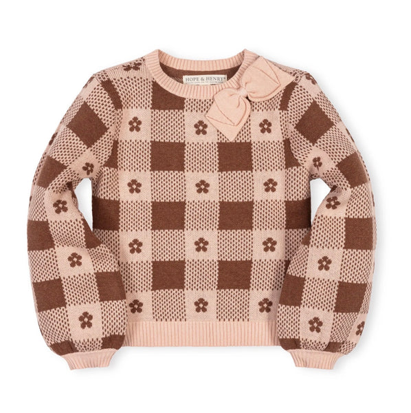 Bow Sweater - Cinnamon