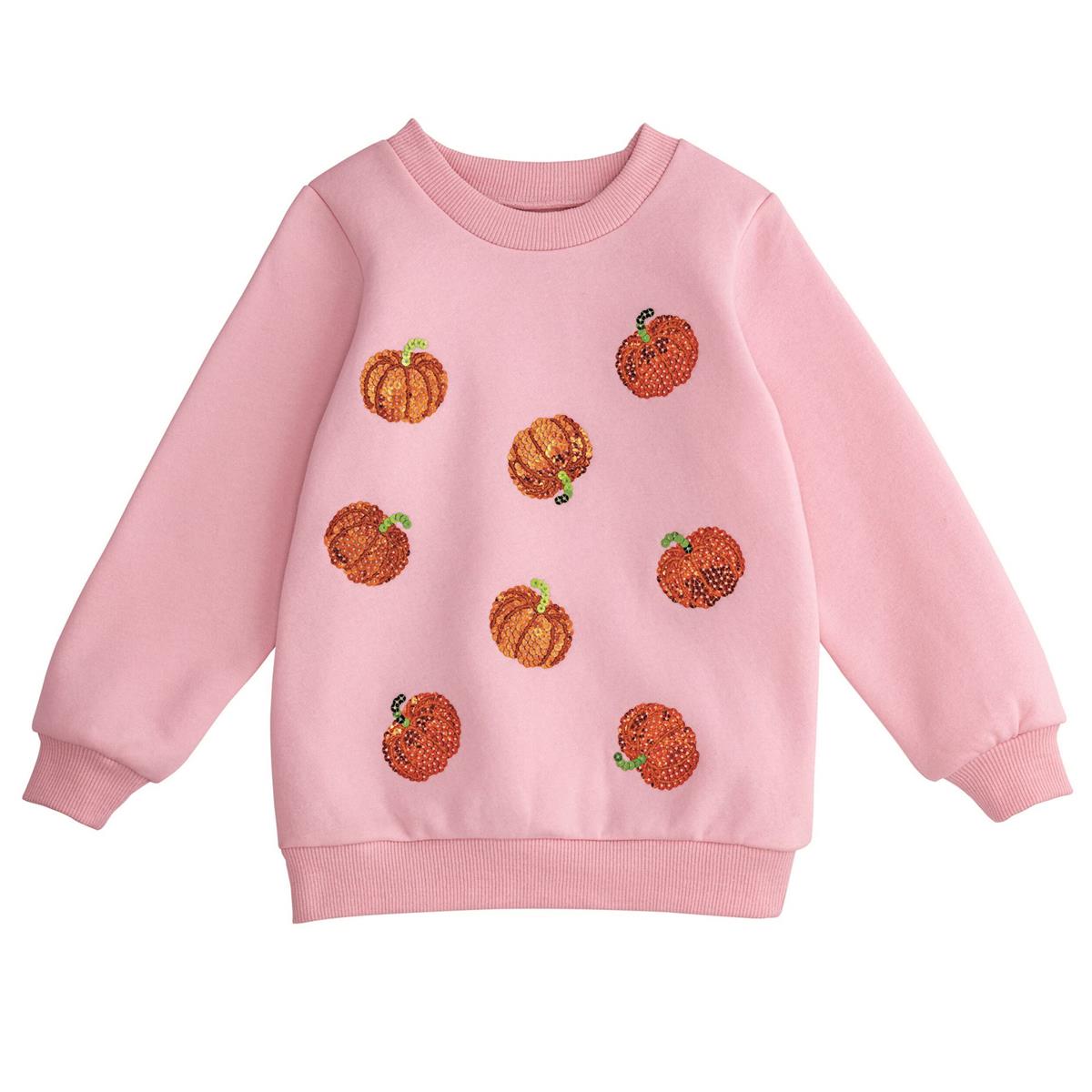 Pumpkin Sequin Sweatshirt!
