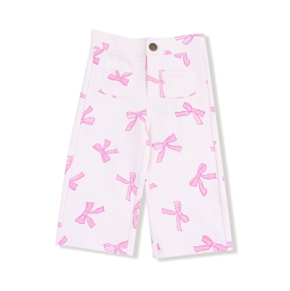 Pretty Bows Wide Leg Pant