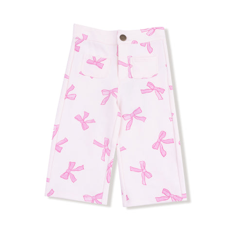 Pretty Bows Wide Leg Pant