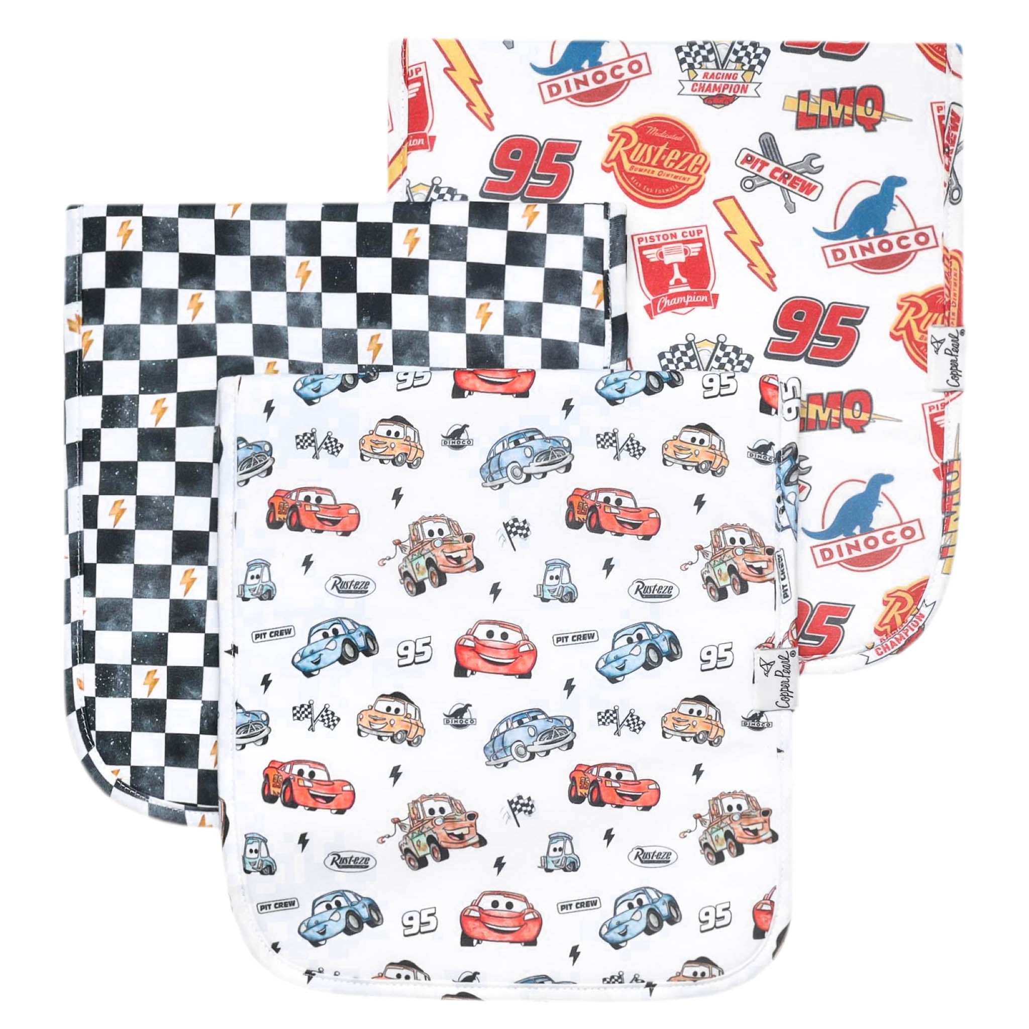 Pixar Cars Burp Cloth Set