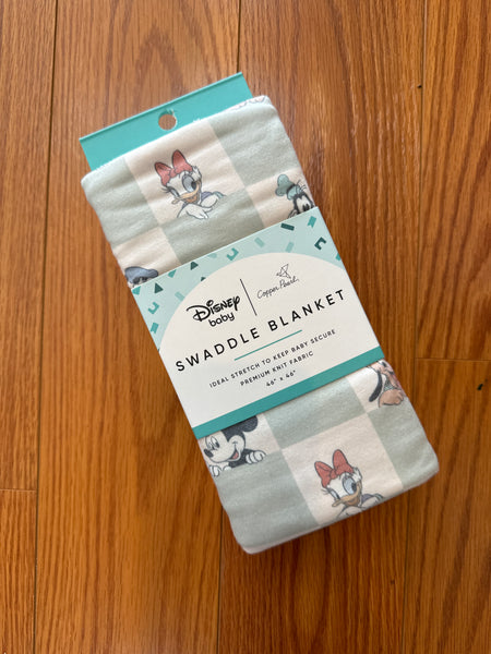 Mickey & Friends Knit Swaddle Blanket