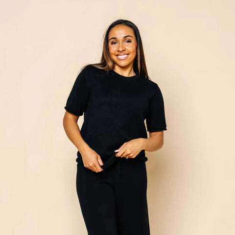 Knit Black Top