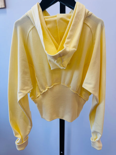 Lemon Drop Terry Hoodie