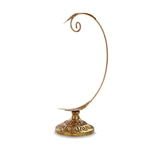 Gold Leaf Ornament Stand