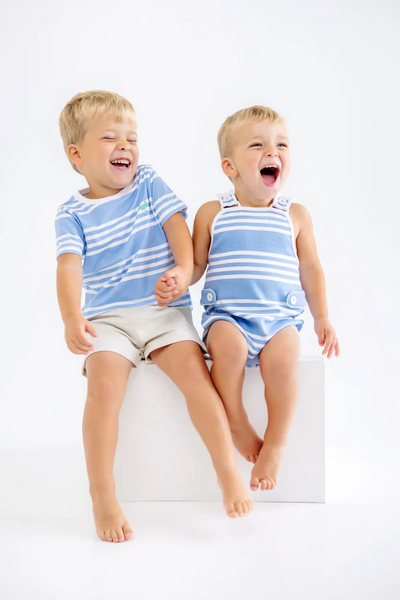 Carter Crewneck-Sadle Ridge Stripe