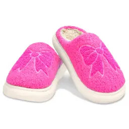 Cozy Bow Slippers