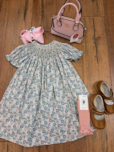 Garden Tales Smocked Dress