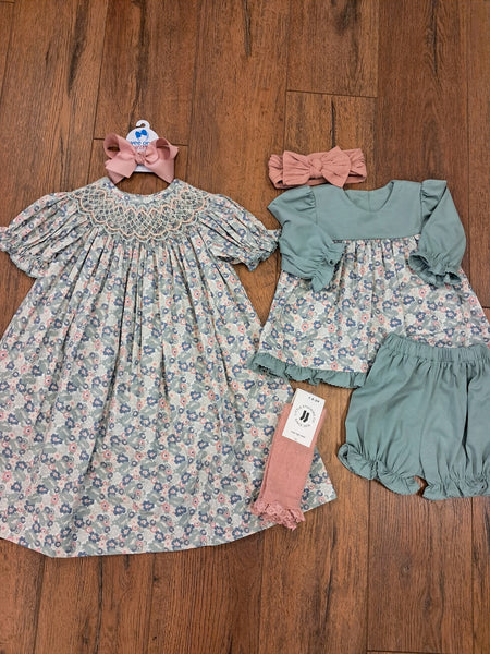 Garden Tales Smocked Dress