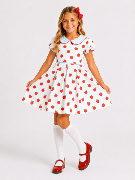 Apple Pleat Dress