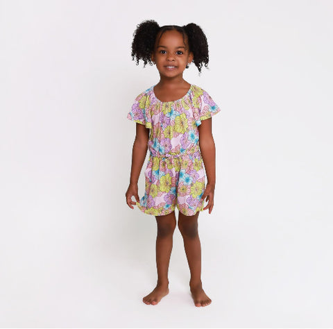 Kourtney Flutter Sleeve Romper