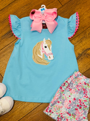 Heidi the Horse Short Set