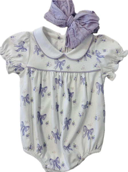 Lavender Bows Bubble