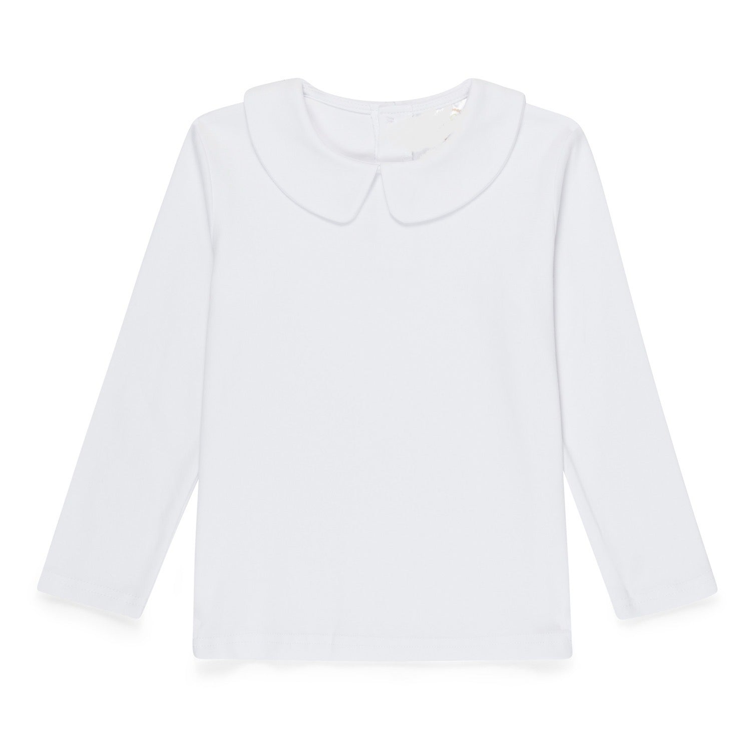 White Peter Pan Collar Shirtl