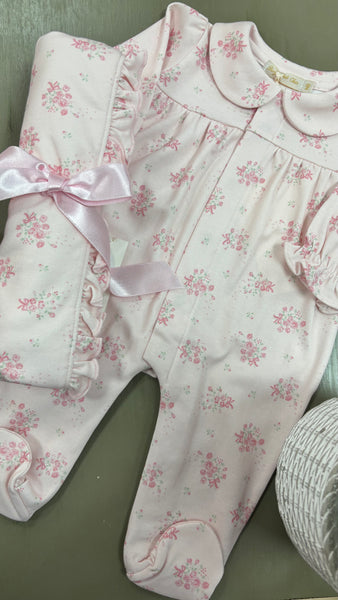 Tiny Bunch of Roses Footie