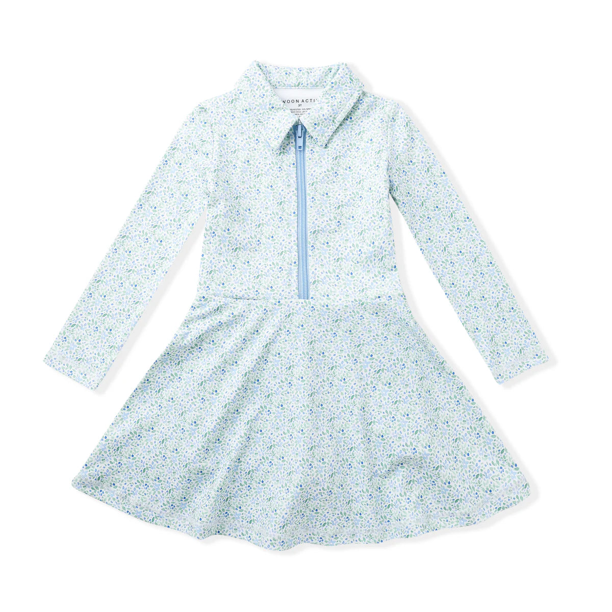 L/S Ditsy Floral Tennis Dress