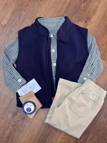 Beckham Navy Vest