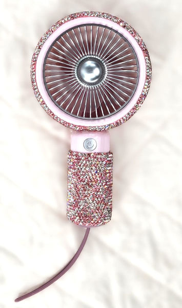 Glitzy Rechargeable Hand Fan
