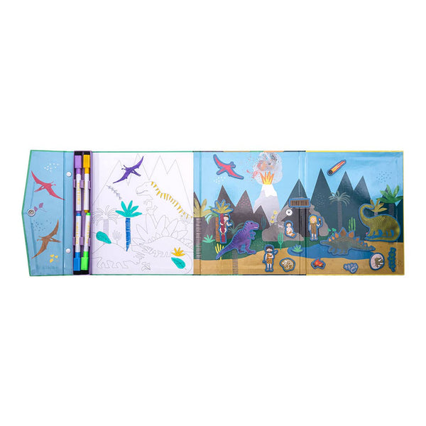 Dino Magnetic Playset