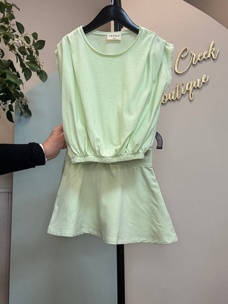 French Terry Skort - Mint