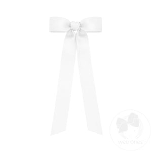 White Mini Bow Tie Streamer