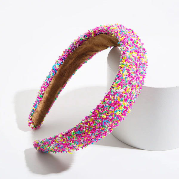 Pink Sprinkles Headband