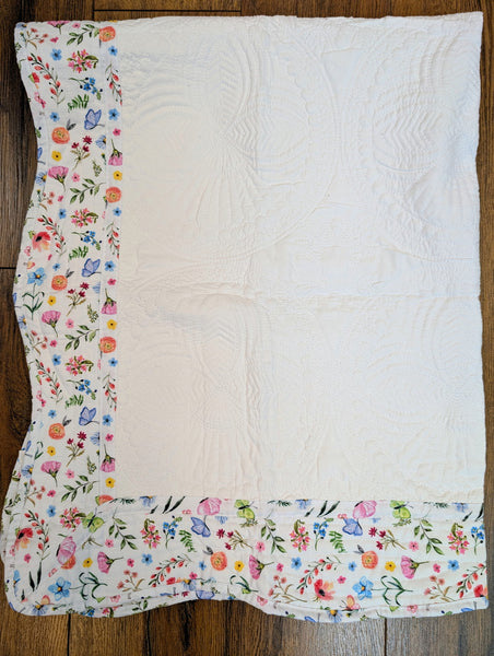 Floral Print Quilt