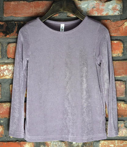 Lavender Textured Top