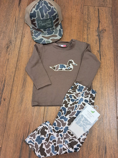 Camo Duck Pant Set