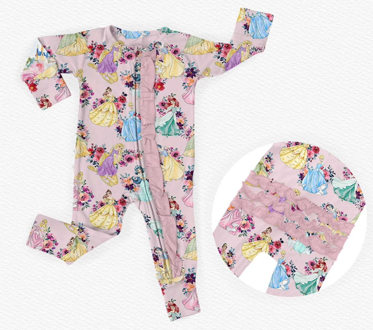 Castles & Cartoons Ruffled Romper