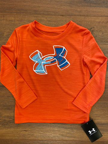 Tangerine Pop Out Logo Shirt