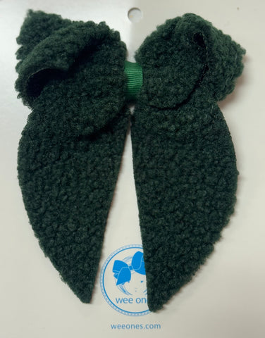 Sherpa Med. Whimsy Tail-Forest Green