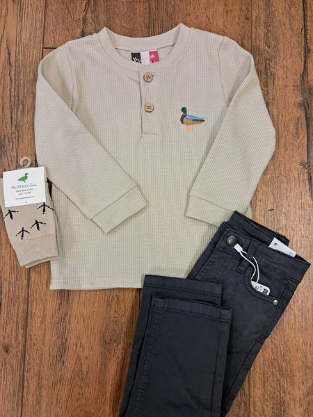 Henley Duck Shirt