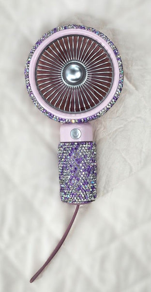 Glitzy Rechargeable Hand Fan