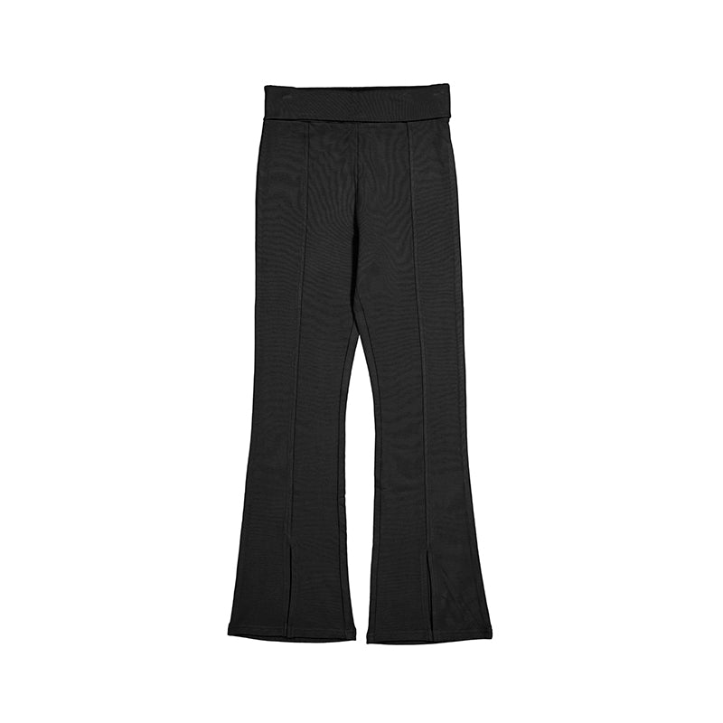 Wide Leg Legging - Black