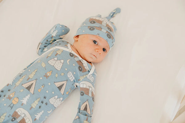 Bridger Newborn Knotted Gown