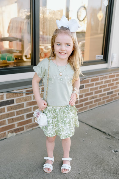 Butterfly Garden Skort Set