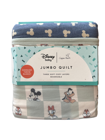 Mickey & Friends 3-Layer Jumbo Quilt