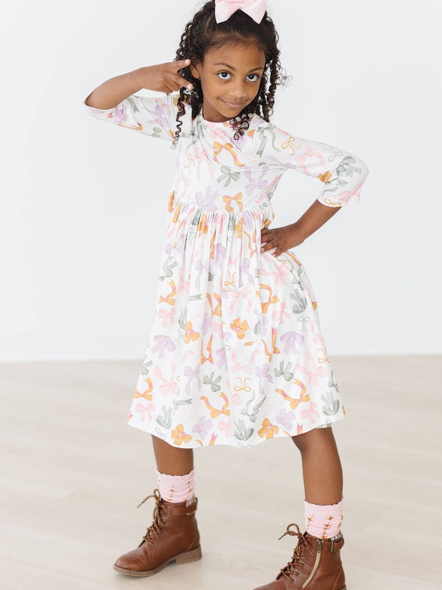 Boho Bows Pocket Dress