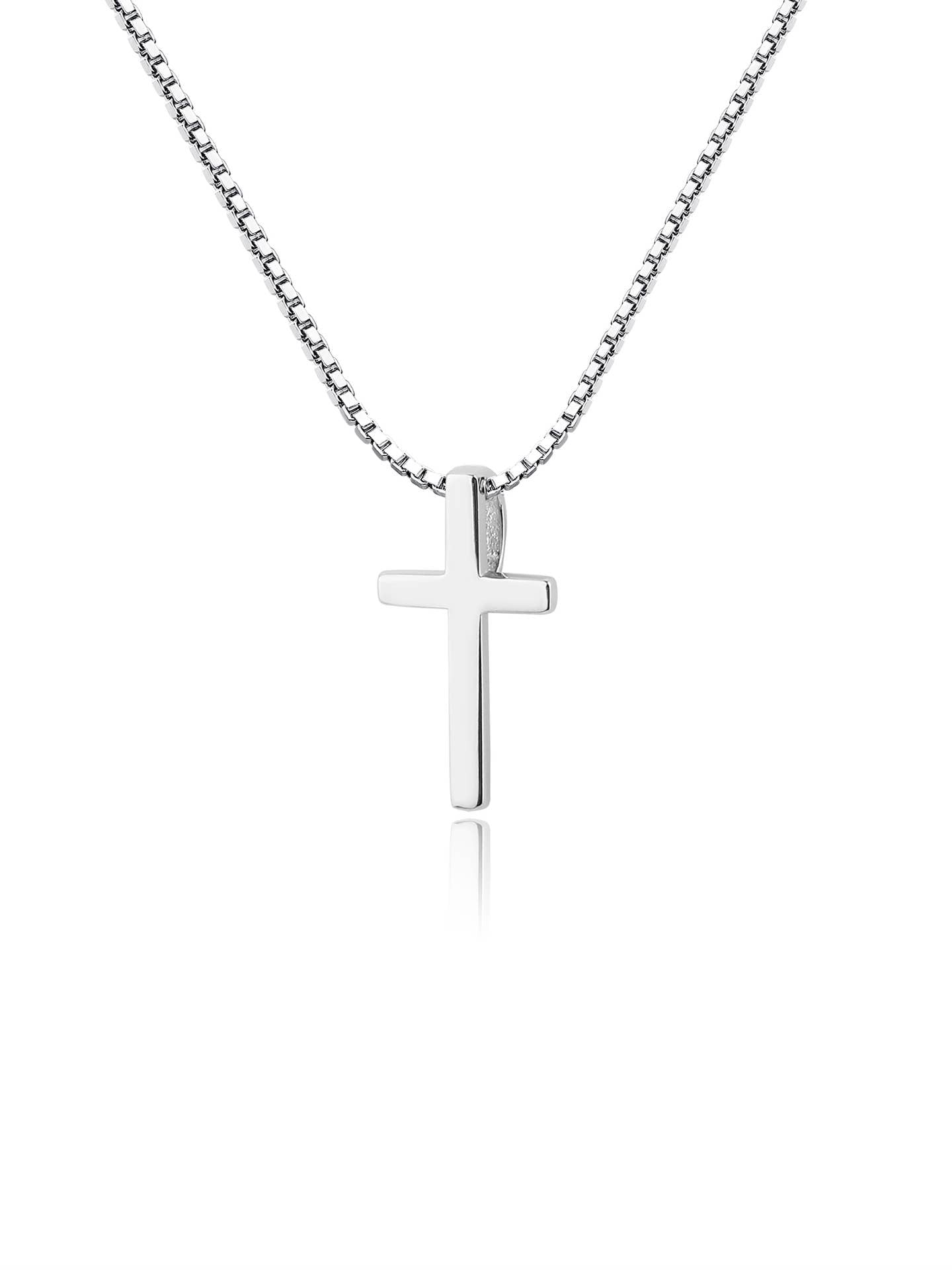 Silver Cross Necklace