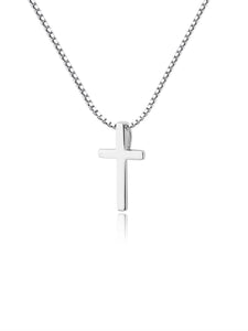 Silver Cross Necklace