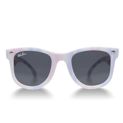 Polarized Sunglasses-Tie Dye Pink-Purple