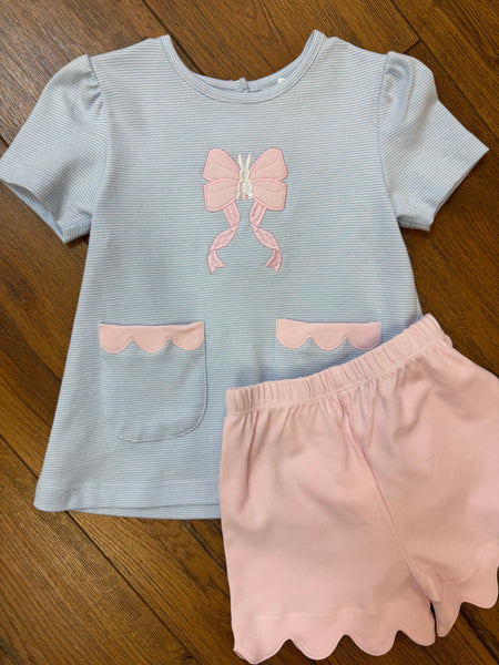 Bow Bunny Short Set