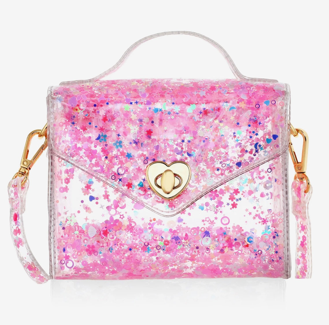 Gussie Purse - Sparkle Pink