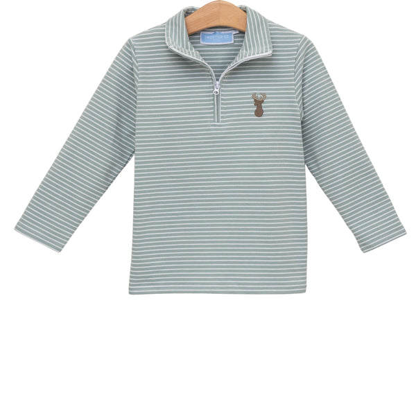 Deer Zip Pullover