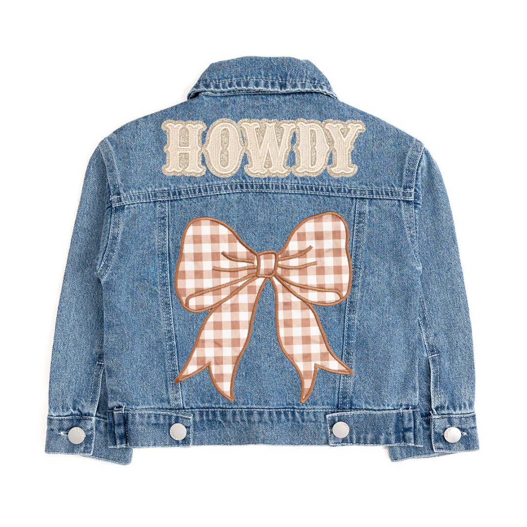 Howdy Bow Denim Jacket