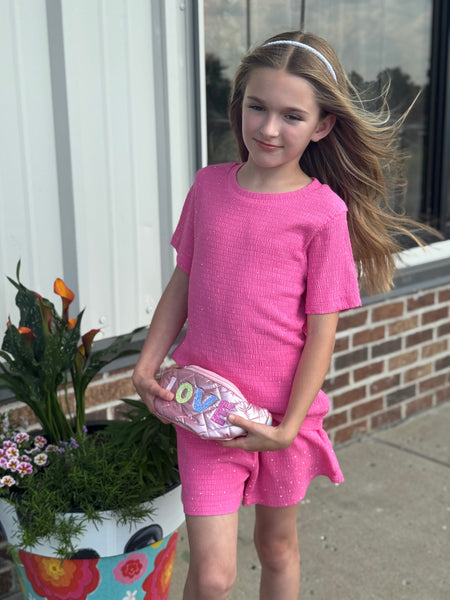 Rhinestone Dotted Shirt