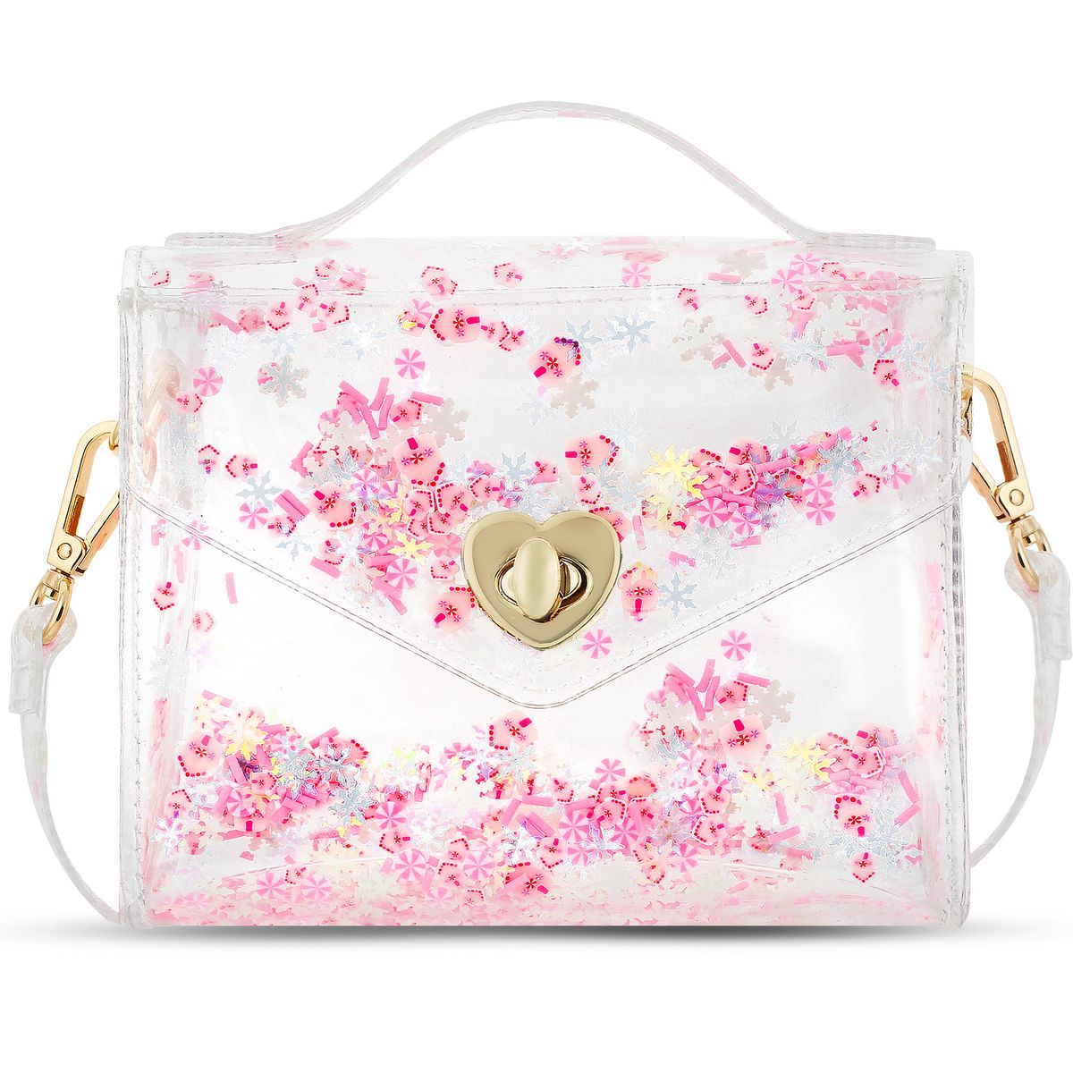 Gussie Purse - Pink Peppermint